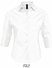 Camisa Media Manga Mujer Effect Sols - Color Blanco